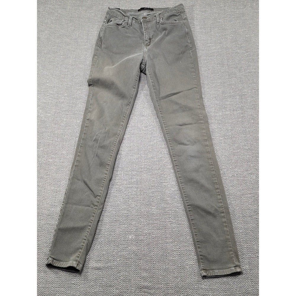 Kancan KC1655 Skinny Jeans Womens W7 27 Gray Distressed‎ Denim